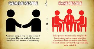 With their presence, their love and deeds, genuine people render beauty to this world. How To Identify A Fake Person Quora