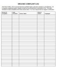 These data can be tracked easily in a microsoft excel spreadsheet. 10 Complaint Log Templates In Doc Excel Pdf Free Premium Templates