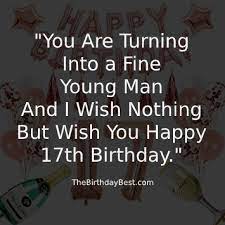Happy 17th birthday wishes and funny messages for brother turning 17 or seventeen year old sister. 50 Happy 17th Birthday Quotes Wishes Of 2021