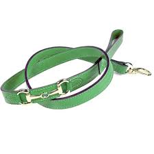 There is no return and change for cat collars !!! Gucci Poochie Italian Leather Dog Leash Kelly Green