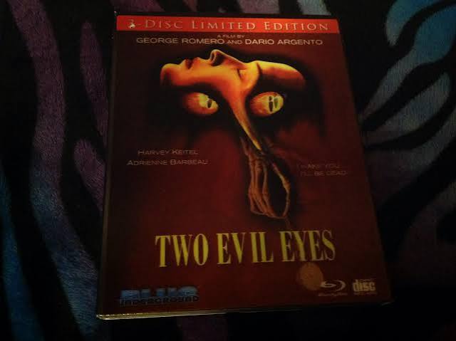 Two Evil Eyes released on Blu-ray with new 4k restoration via Blue  Underground : r/boutiquebluray