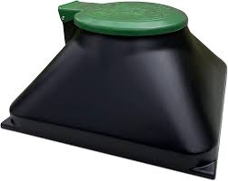 Buy Doggie Dooley The Original In Ground Dog Waste Disposal System Black With Green Lid 3800x 1 Count Pack Of 1 Online In Taiwan B00wmmmix6