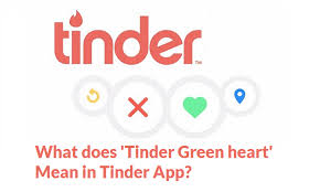 Tinder Green Heart Is One Of The Ways To Choose The Match Based On The Profiles Shown To Any Tinder App User Based On The Interests Ment In 2020 Tinder App