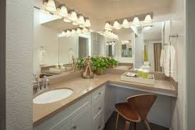 Pendant lights and gray ceramics are the perfect combination for a modern bathroom. Apartment Bathroom Decorating Ideas Irvine Company Apartments