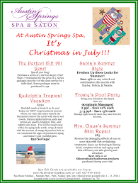 Tis The Season To Celebrate Our Christmas In July Specials Spa Specials Spa Marketing Spa