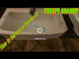 How To Find And Use The Padlock Key Creepy Granny Scream Youtube