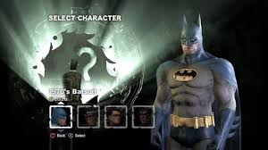 240% suit from arkham knight in arkham city batman. Batman Return To Arkham Arkham City All Batman Skins Gameplay Youtube