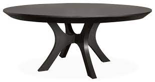 Palma 72 Round Dining Table Ebony Oak Transitional Dining Tables By Furniturologie Inc Dining Table 72 Inch Round Dining Table Round Dining Table