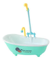 Banheira Para Boneca Com Chuveiro Baby Doll Bath A Piha Rosa Toys Bonecas E Acessorios Magazine Luiza