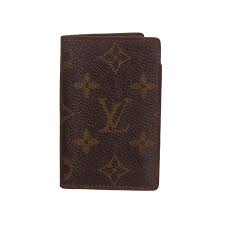 Louis vuitton m62920 business card holder monogram canvas. Louis Vuitton Monogram Canvas Leather Vintage Card Holder Wallet 822 Pre Owned Pre Owned Designer Bags Accessories Touch Of Modern