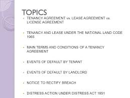 Prepared two copies of tenancy agreement and duly signed by both tenant once you walked in, tell the officer you want to stamp your tenancy agreement. Issues In Tenancy Matters In Malaysia Ppt Download