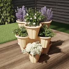 Explore a wide range of the best plant stand on besides good quality brands, you'll also find plenty of discounts when you shop for plant stand during big sales. Nature Spring Stacking Planter Tower 3 Tier Space Saving Flower Pots Set Of 3 Indoor Outdoor Planter Sand Stone 140184tbe Best Buy