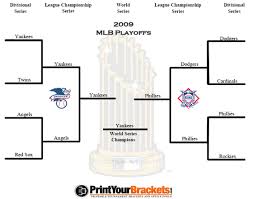 2009 Mlb Playoff Bracket World Series Results