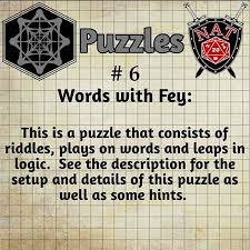 It incorporates several steps players must solve in order to find the solution. Radar Nauticka Milja Priustiti Good Dnd Puzzles Darrenmcwilliams Com