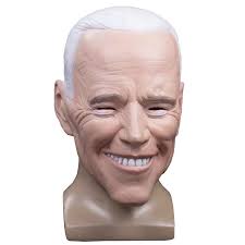 Trump Lateksowa Maska Zabawna Syczuańska Pu Biden Figurka Maska Pełna Twarz  Nakrycie Głowy Biden Halloween Maska Cosplay Postać Przebranie Rekwizyty