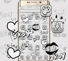 Wallpaper Tema Grafiti Hitam Dan Putih For Android Apk Download