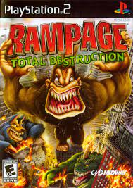 Each round is completed when a particular city is completely reduced to rubble. Rampage Total Destruction For Playstation 2 2006 Mobyrank Mobygames