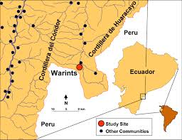 In this century, these latin american neighbors have fought three times, (1941, 1981 and 1995), over the area known as. Study Area Of Warints Between The Cordillera Del Condor And Cordillera Download Scientific Diagram