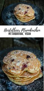 Rezept Vegane Heidelbeer Pfannkuchen Bissen Furs Gewissen Rezept Rezepte Heidelbeer Pfannkuchen Vegan Backen