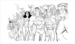 This article features 20 most popular superheroes of all time. Superheroes Coloring Pages Download And Print For Free