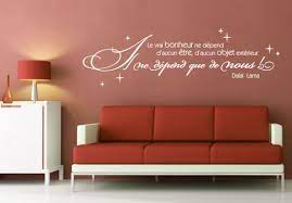 sticker mural avec citation du dalai lama sur le bonheur sur wall art fr le vrai bonheur deco maison stickers muraux