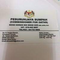 From cultural sites to museums and galleries, everything that can. Pesuruhjaya Sumpah Mohd Nordin Bin Mohd Nor Buro In Alor Setar
