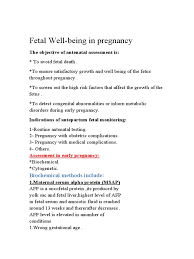 Image result for Fetal Testing Indications