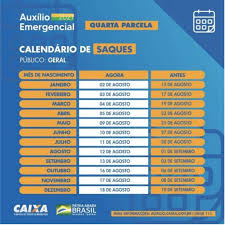Calendário da 4ª parcela do auxílio emergencial 2021 publicado aqui! Z3lpbcvf2dn96m