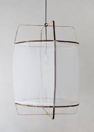 10 Easy Pieces Fabric Pendant Lamps Remodelista Bamboo Lamp Diy Lamp Fabric Pendant