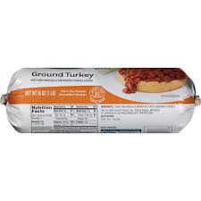 Ground turkey should be a healthy alternative to beef, but results of a consumer reports investigation published in june 2013 might sour you on this choice. Festive Ground Turkey Roll Frozen 1 0 Lbs Walmart Com Walmart Com