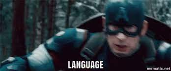 Das ist das neue ebay. Captain America Language Gifs Tenor