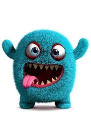 Funny Looking Monster Cartoon Monsters Happy Cartoon Cute Monsters