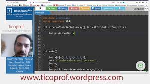 Binary search program in c++. Ricerca Binaria O Dicotomica In Un Array In C Versione Iterativa E Ricorsiva Ticoprof