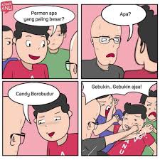 We did not find results for: 9 Tebak Tebakan Lucu Ala Komik Anu Bikin Kesel Tapi Ngakak