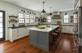 Farmhouse kitchen ideas with island. Modern Farm Style Kitchen Novocom Top