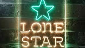 Texas lone star logo neon sign will continue to. Lone Star Texas Led Neon Sign Neon Sign Led Sign Shop What S Your Sign