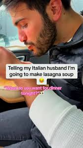 Wife Bringing Lasagna to Husband in Pool