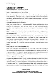 Executive Summary Template 1 Executive Summary Template Executive Summary Executive Summary Example