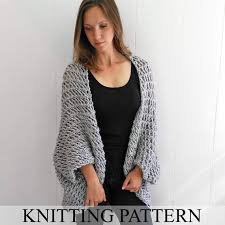 Ch 114( 120, 126, 132 ), sk 2 ch ( do not count as a st ), 1 dc into next ch and each ch across. Easy Sweater Pattern Shrug Pattern Beginner Sweater Knit Etsy Strickmuster Pullover Strickjacke Muster Achselzucken Muster