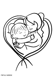 Disegni per la Festa della Mamma da stampare e colorare | Portale Bambini