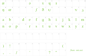 These are used to avoid misunderstanding due to difficult. Download Free Font Phonetic Alphabet