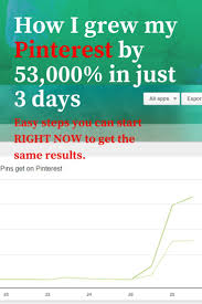 How I Grew My Pinterest Following In Just 3 Days Pinterest For Business Pinterest Growth Social Media Tool