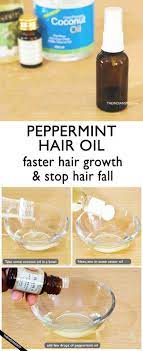 Castor oil and almond oil mix for hair growth. Peppermint Oil For Hair Growth The Indian Spot