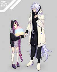 Safebooru is a anime and manga picture search engine, images are being updated hourly. Long Hair Violet Hair Grey Hair Blue Eyes Purple Hair Purple Eyes Fate Series Fgo Fate Grand Order Anime Girls Anime Boys Fan Art 2d Digital Art Simple Background Anime Girls Eating Loli