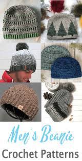 15 Men S Crochet Hat Patterns Crochet Mens Hat Crochet Hats Crochet Hat Sizing