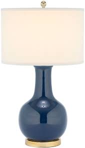 It gets its name from the uniforms navy is an elegant and serious color, and it evokes serious things like tradition, solidity and strength. Lit4024h Table Lamps Lighting By Safavieh