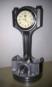 Claire And Colin Diy Clock Wall Car Part Furniture Automotive Decor