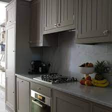 This Grey Is More Like Mink With Brown Undertones Grey Kitchens Outdoor Kitchen Appliances Grey Kitchen