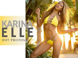 Fitness hotties and hot fitness advices! Karina Elle Bikini Photos This American Fitness Model And Gym Instructor Had Been A Bikini Champion