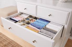 Mdesign tall dresser storage chest, 5 fabric drawers. Organize Your Dresser Drawers Like A Professional Container Stories